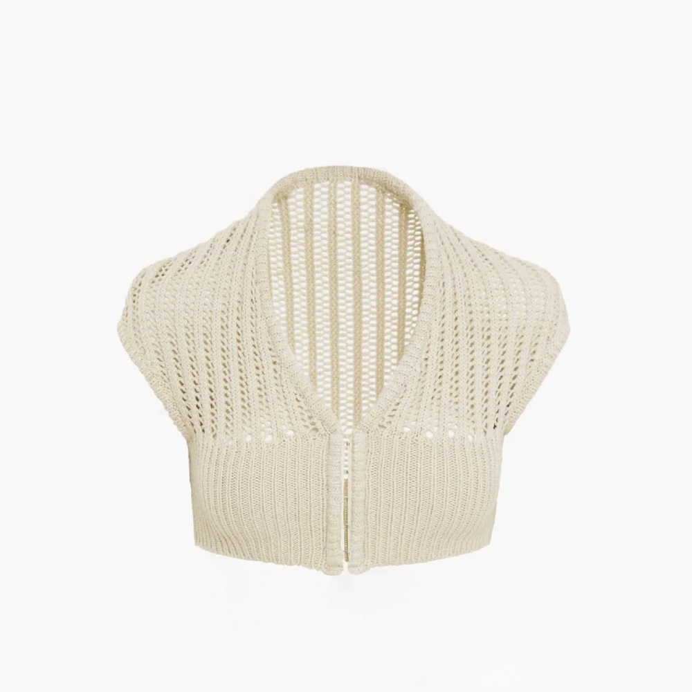 Ruveshop: Shar Knitted Crop Top